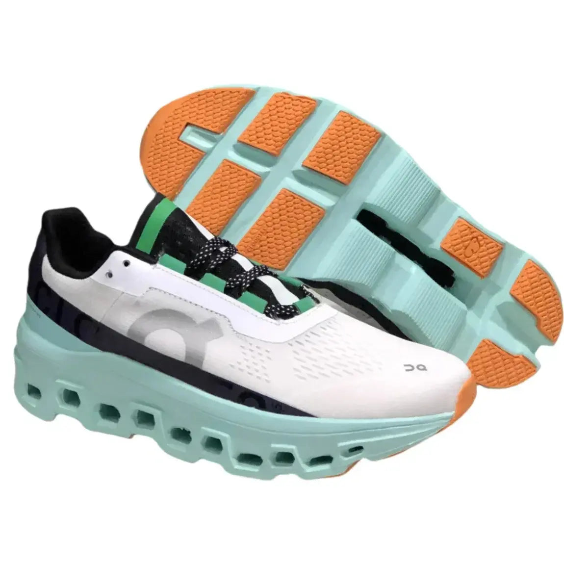Cloudmonster Sneaker Women's White|Green