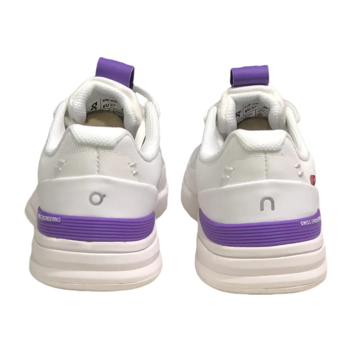 THE ROGER Pro Tennis Sneaker Men's White|Purple