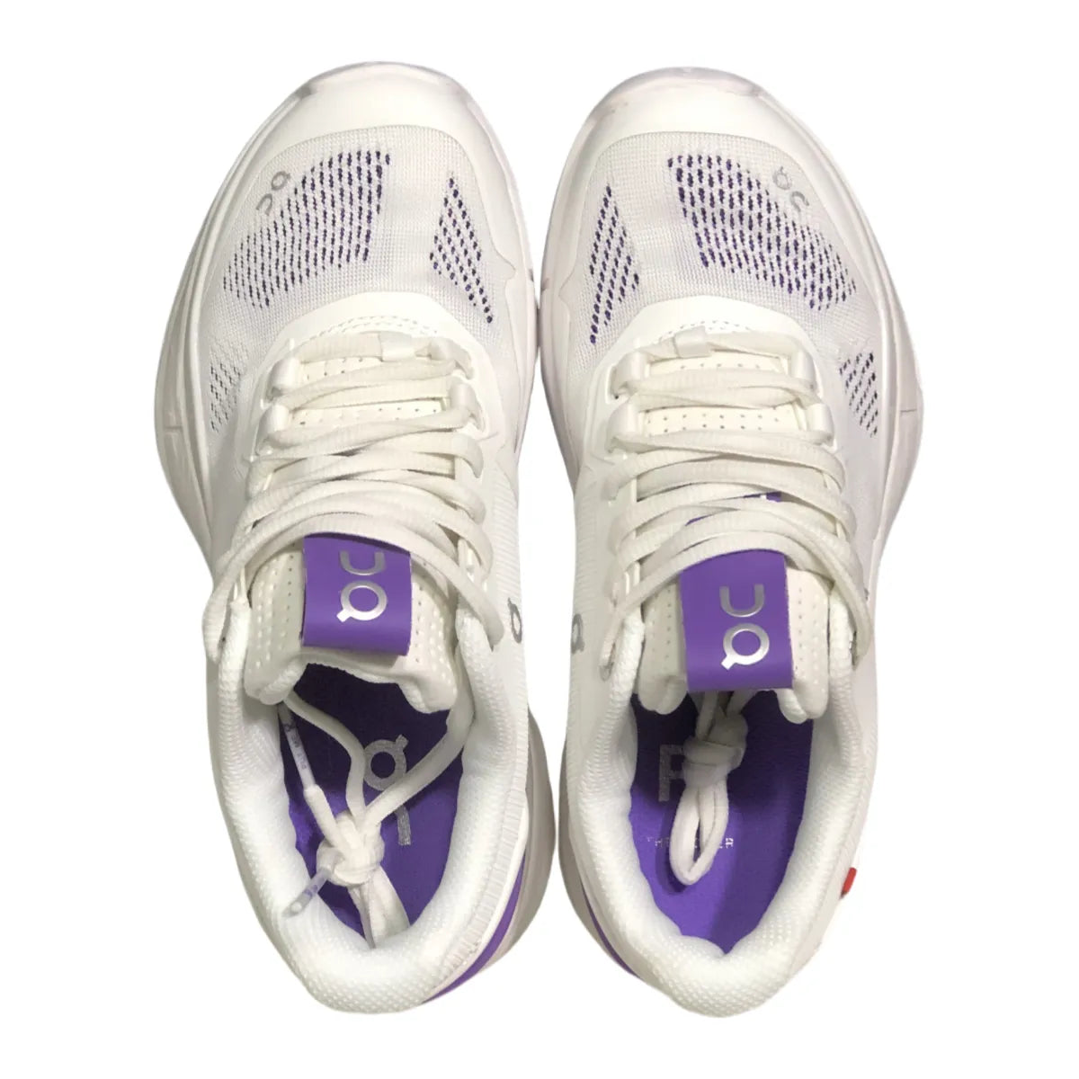 THE ROGER Pro Tennis Sneaker Men's White|Purple