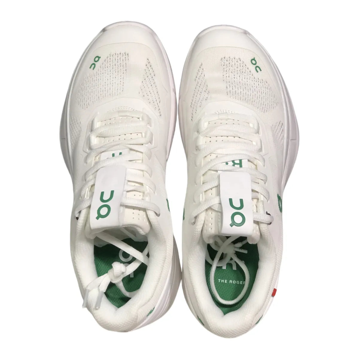 THE ROGER Pro Tennis Sneaker Men's White/Green