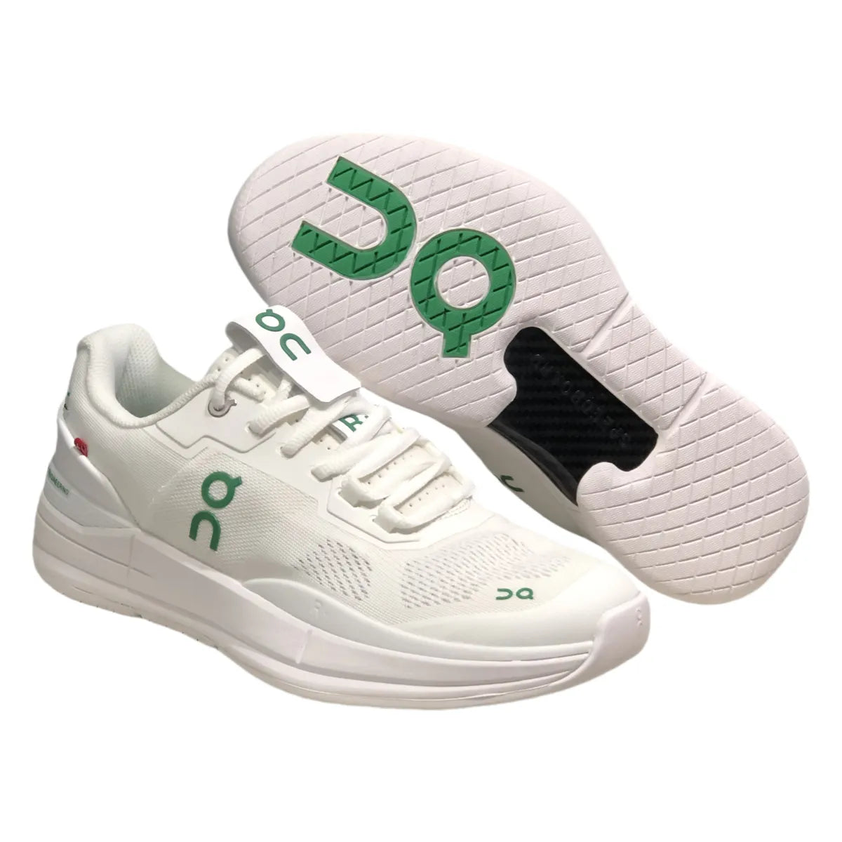 THE ROGER Pro Tennis Sneaker Men's White/Green