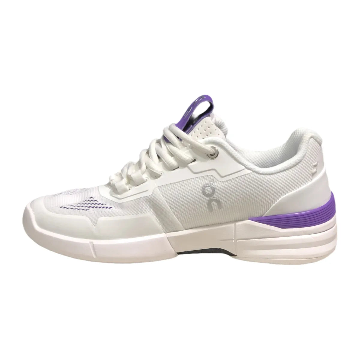 THE ROGER Pro Tennis Sneaker Men's White|Purple