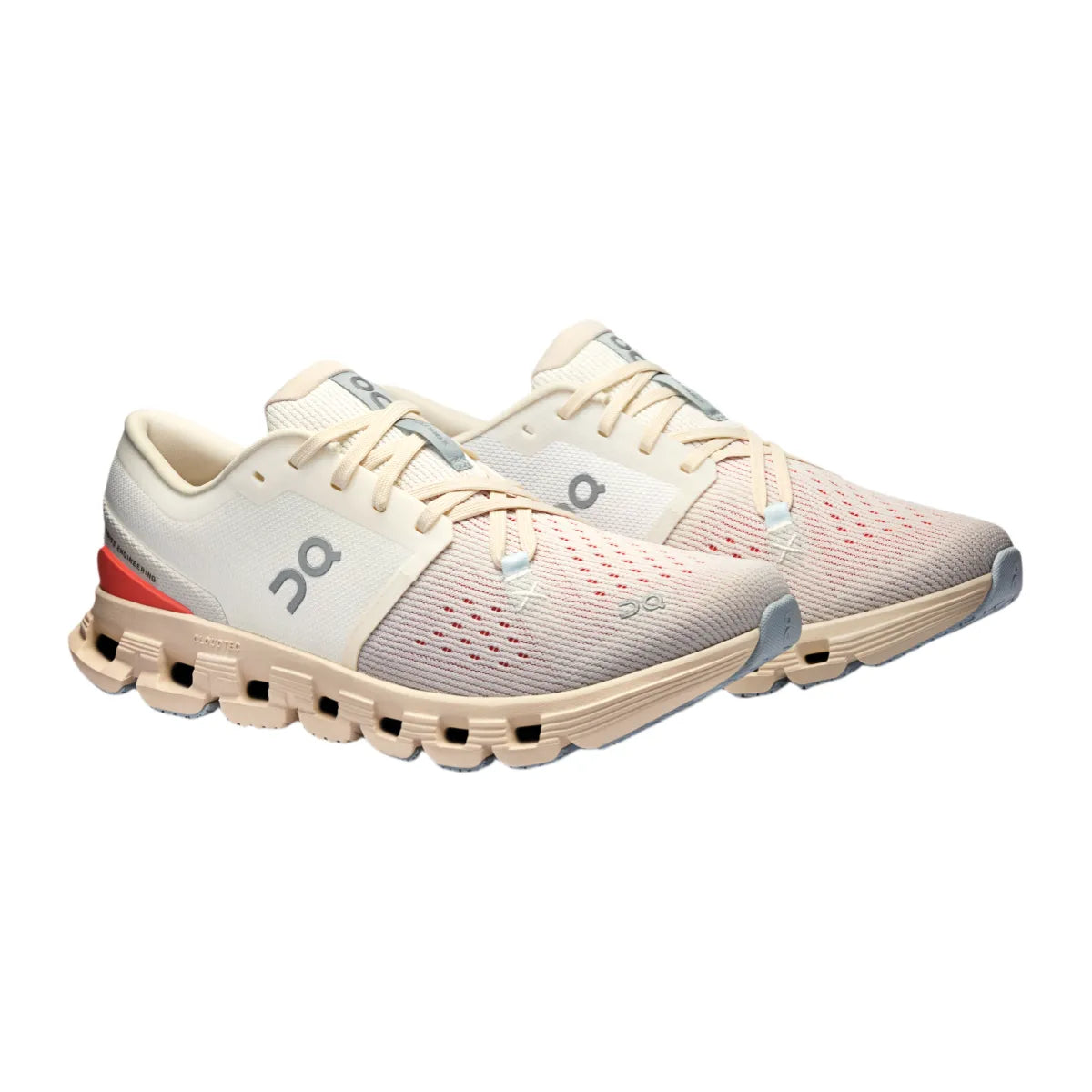Cloud X 4 Sneaker Women's Ivory|Salmon