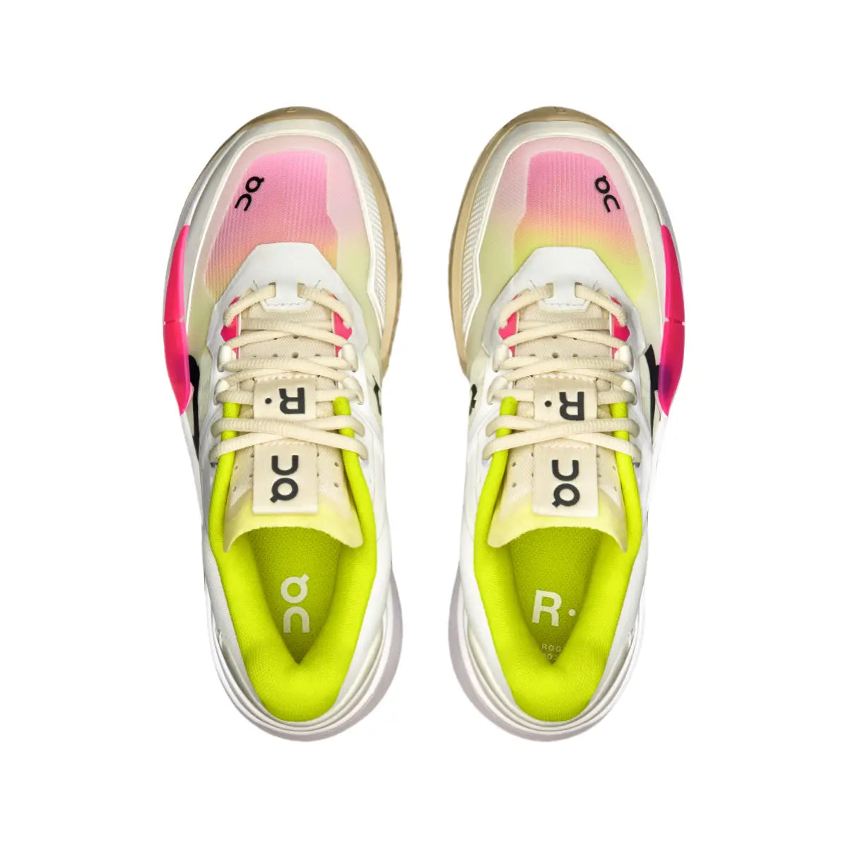 THE ROGER Pro Tennis 2 Sneaker Men's White|Lime