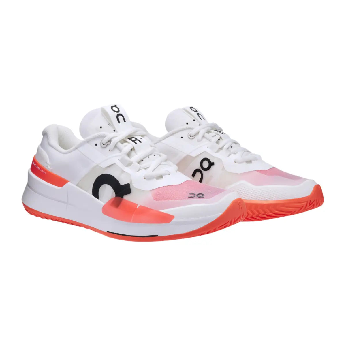 THE ROGER Pro 2 Tennis Sneaker Women's White|Flame