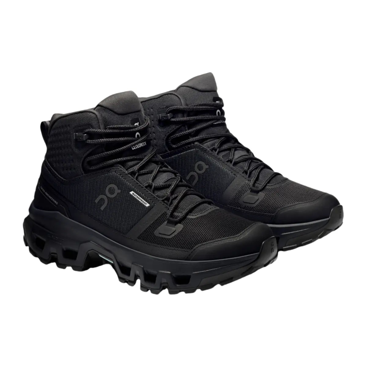 Cloudrock Mid Waterproof Sneaker Women's Black|Black