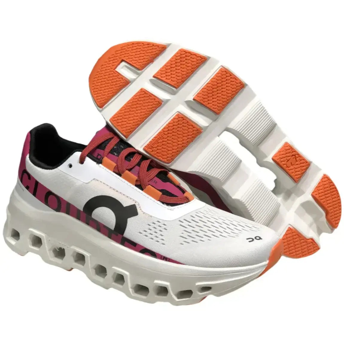 Cloudmonster Sneaker Women's White|Pink
