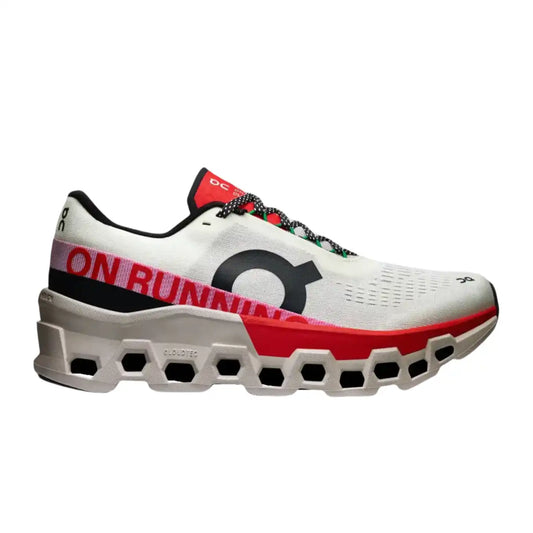 Cloudmonster 2  Sneaker Men's lvory|Red